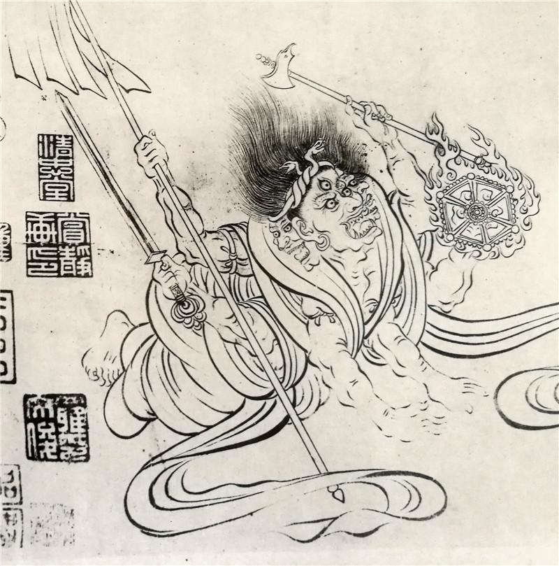 唐 吴道子作品
