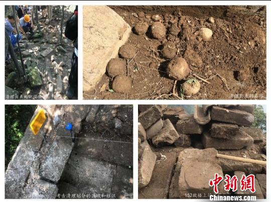 施工现场情况。中国文物保护基金会供图