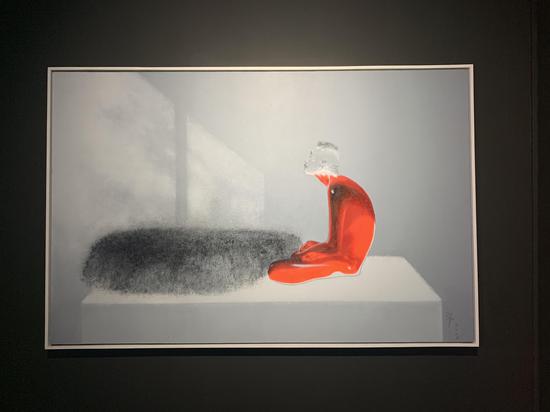 武明中12件重要作品亮相芳草地画廊
