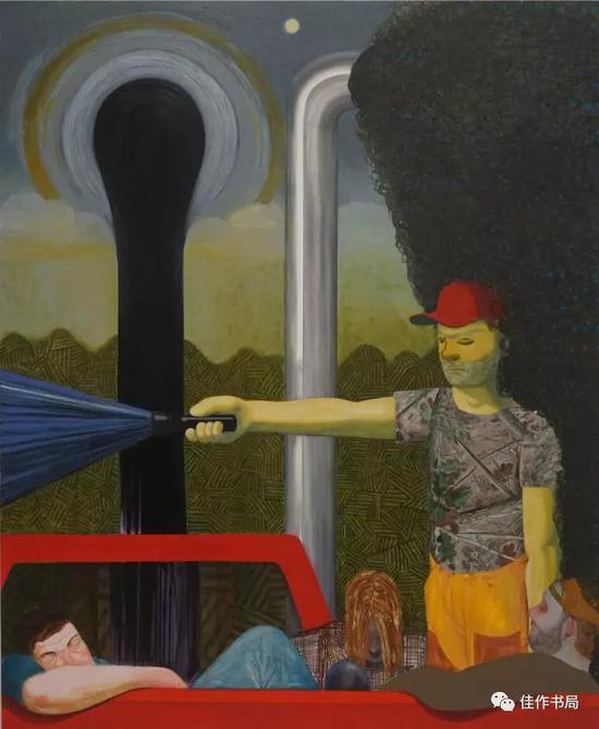 Nicole Eisenman。Dark Light。2017