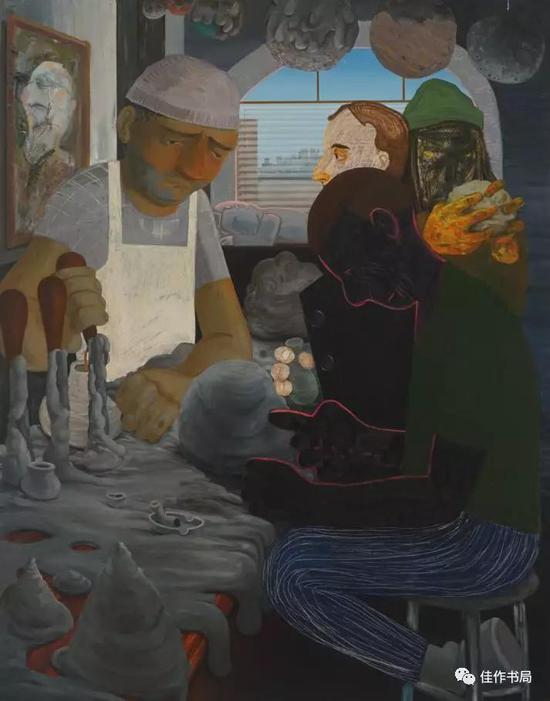 Nicole Eisenman。Achilles Heel。 2014