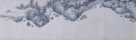 邓堂《江山图》：“新安画派”画中常见的笔墨气息