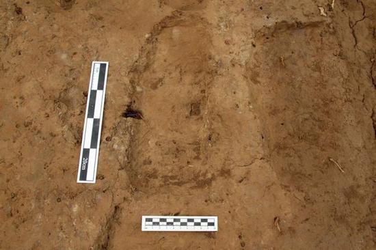 西安新寺遗址周边发现西汉中晚期古代道路