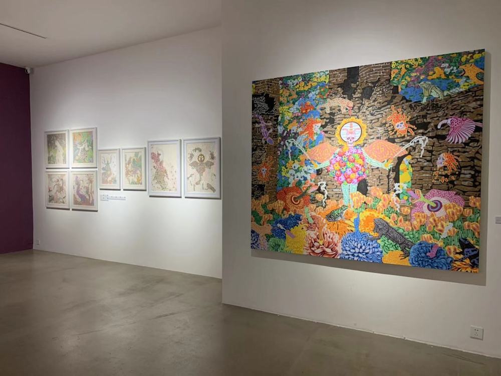 张弛个展现场