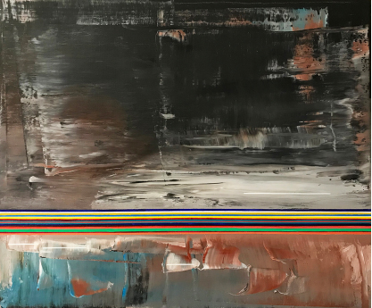 Miquel Gelabert Decemberland 6 54x65cm oil on canvas 2018