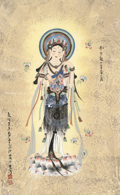善与美的化身 黄有为笔下的菩萨像