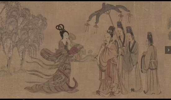反弹琵琶的飞天来了！ 她从中国敦煌壁画《舞乐》中走来