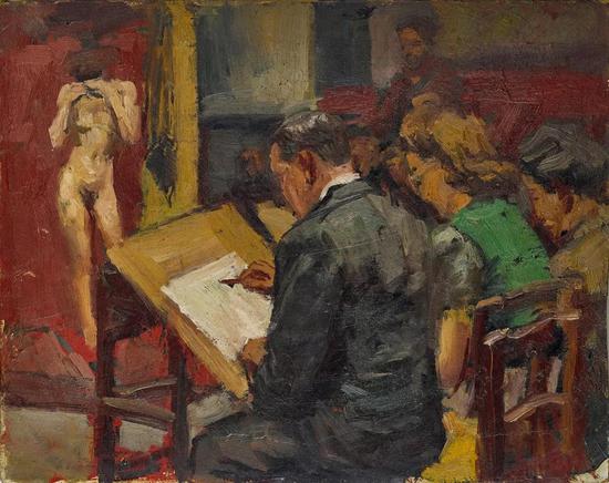 Lot.760 沙耆 画室 1940年