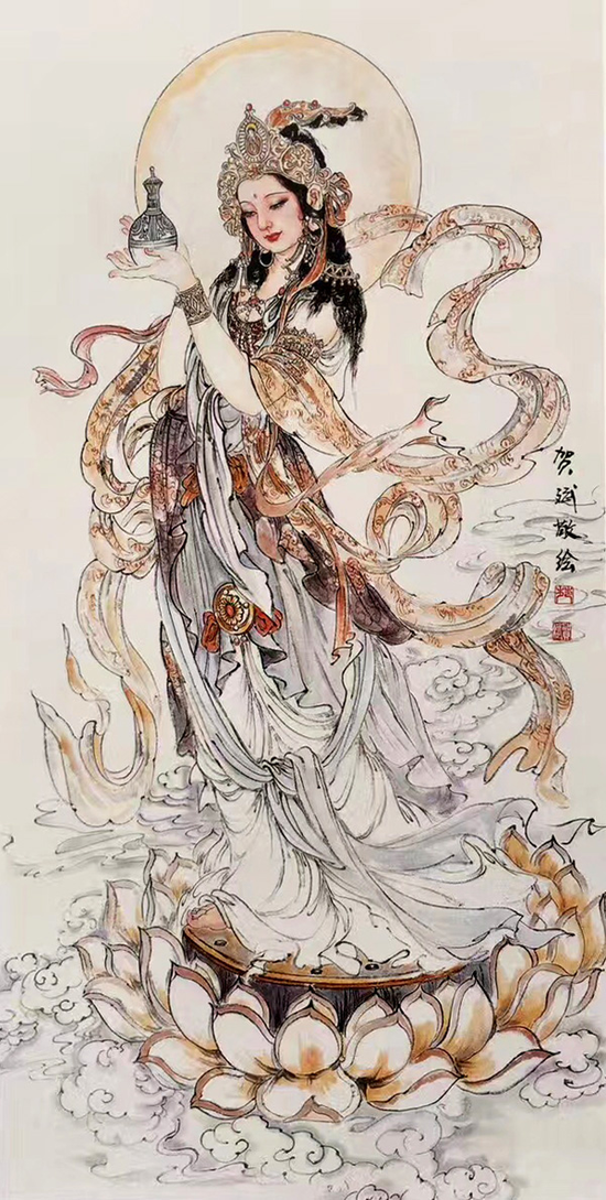 喜迎建国70周年 著名画家苑贺斌作品欣赏
