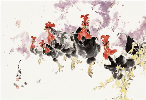 墨韵生辉：画家马天骐艺术赏析