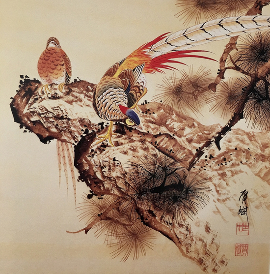 喜迎建国70周年 著名画家苑贺斌作品欣赏