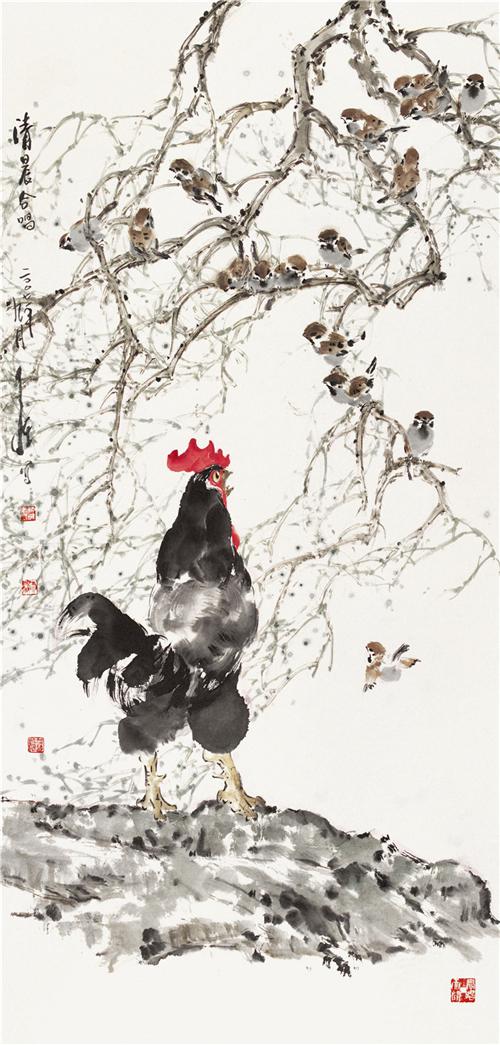 墨韵生辉：画家马天骐艺术赏析