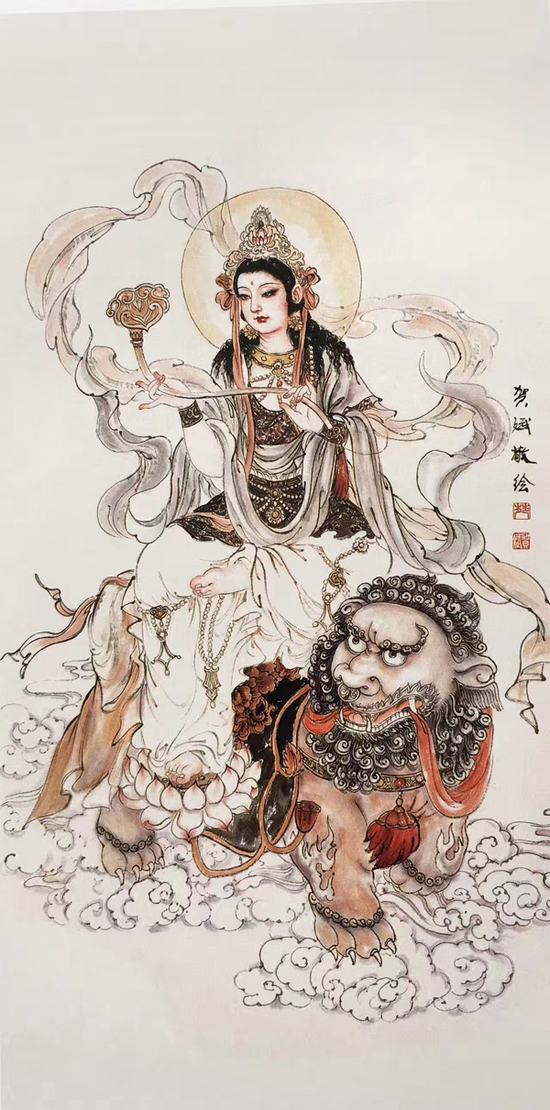 喜迎建国70周年 著名画家苑贺斌作品欣赏