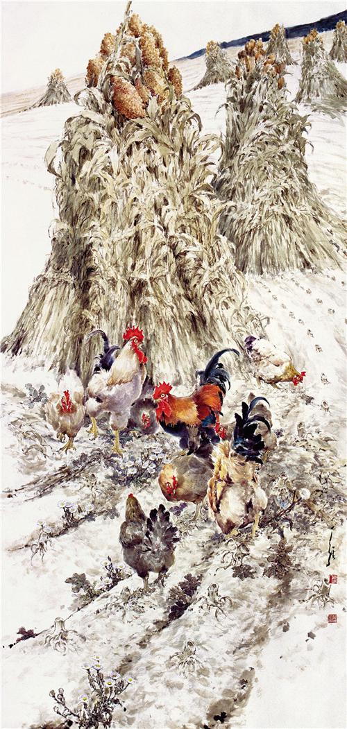 墨韵生辉：画家马天骐艺术赏析