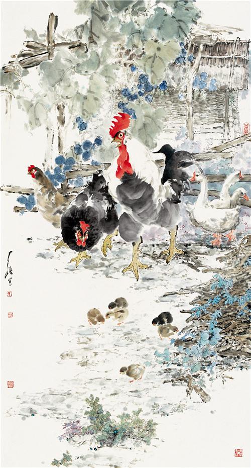 墨韵生辉：画家马天骐艺术赏析