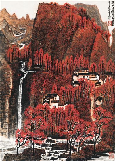 新中国美术中的“红色山水”