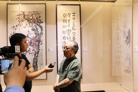 阐幽抉微 郭石夫艺术展在北京北海公园阐福寺举行