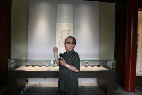 阐幽抉微 郭石夫艺术展在北京北海公园阐福寺举行