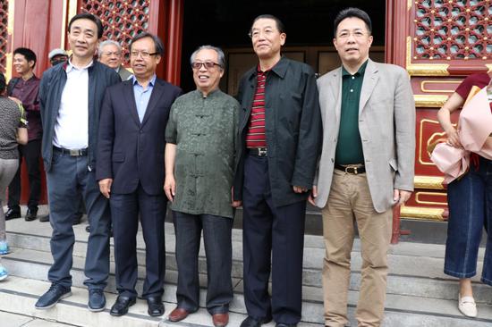阐幽抉微 郭石夫艺术展在北京北海公园阐福寺举行