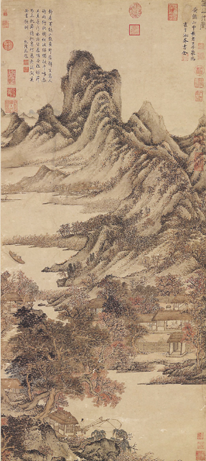 从王蒙《秋山草堂图》谈到“平淡之美”