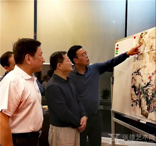 厦门大学艺术学院领导到漳州指导喜迎百年校庆艺术展筹备工作