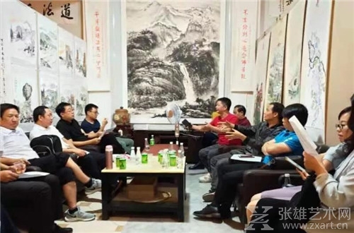 厦门大学艺术学院领导到漳州指导喜迎百年校庆艺术展筹备工作