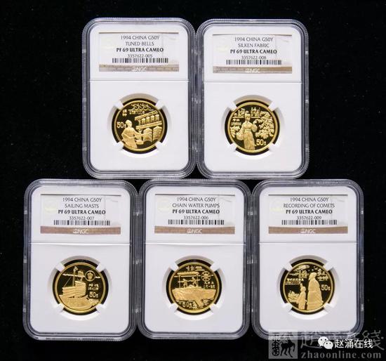 赵涌在线《五月现代金银币精品专场2》成交率100%