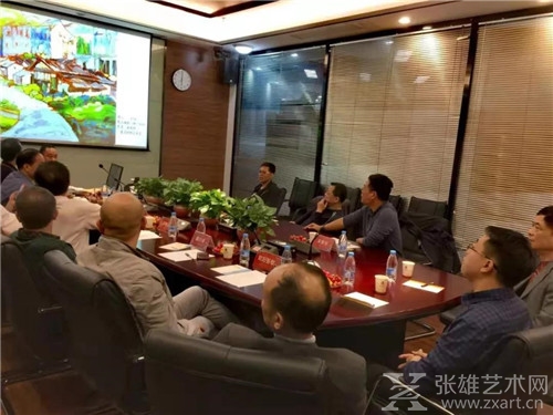 厦门大学艺术学院领导到漳州指导喜迎百年校庆艺术展筹备工作