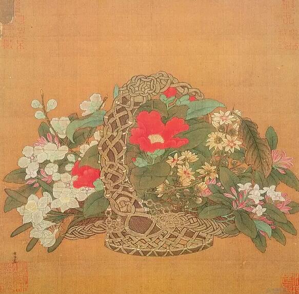 李嵩《花篮图》的二三事