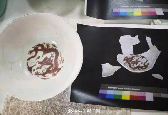 圆明园再修复11件文物：修复碎片达500多片
