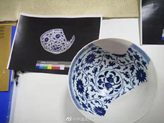 圆明园再修复11件文物：修复碎片达500多片