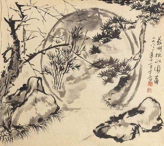 吴昌硕钱瘦铁及当下海上画作中追寻三生长忆是江南