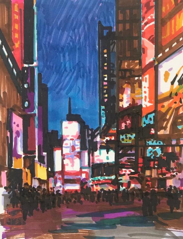 疫中笔迹——尚美优画院2020线上新作展