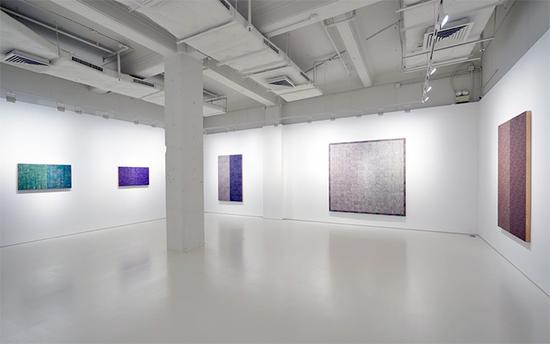 麦克阿瑟·比尼恩（McArthur Binion）个展现场