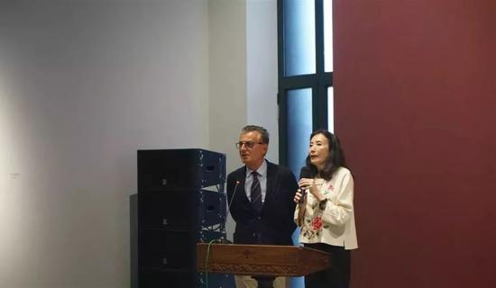 油画大师柯尔内留·;巴巴作品中国巡展在京开幕
