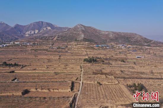 唐丰陵陵山。陕西省考古研究院供图