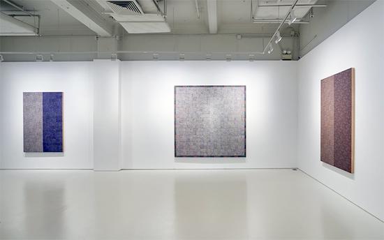 麦克阿瑟·比尼恩（McArthur Binion）个展现场