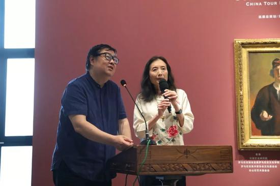 油画大师柯尔内留·;巴巴作品中国巡展在京开幕