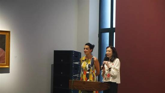 油画大师柯尔内留·;巴巴作品中国巡展在京开幕