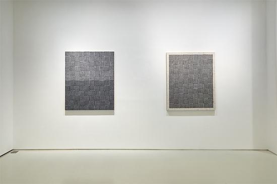 麦克阿瑟·比尼恩（McArthur Binion）个展现场