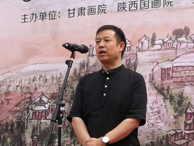 陕西国画院副院长王潇致辞