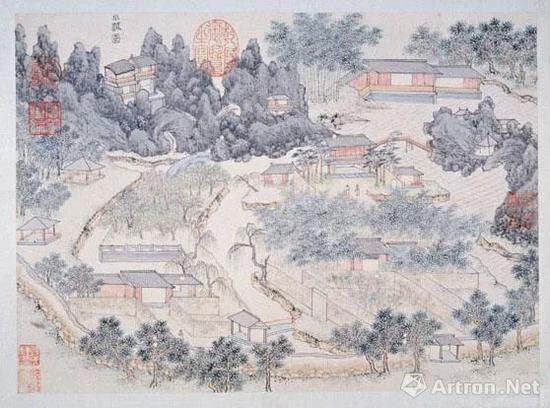 鉴藏：晚明画家张复的实境山水画