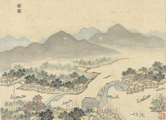 鉴藏：晚明画家张复的实境山水画