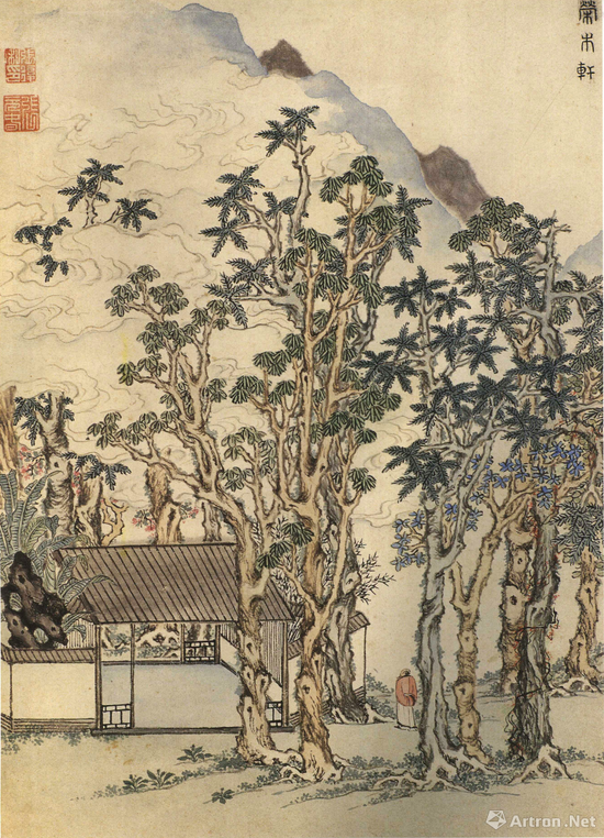 鉴藏：晚明画家张复的实境山水画