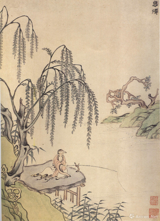 鉴藏：晚明画家张复的实境山水画