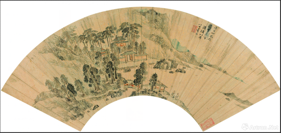 鉴藏：晚明画家张复的实境山水画