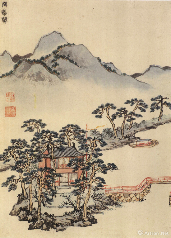 鉴藏：晚明画家张复的实境山水画