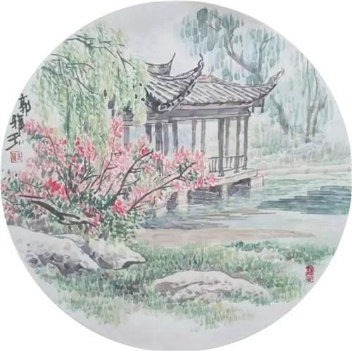【圆光系列之2】33×33cm