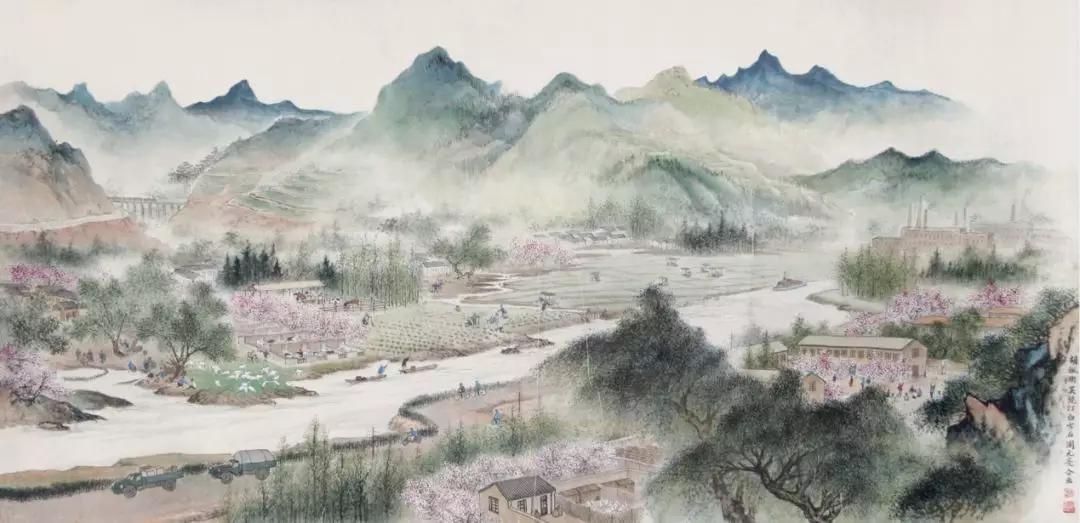 建国成立70周年 70余位画家创作的70余幅作品