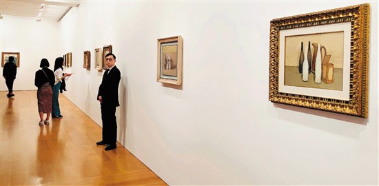  资料图：香港高古轩画廊展览现场
